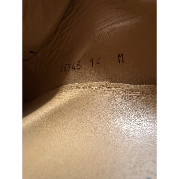 Magnanni Cristian 15745 Gray Leather Sneaker Lace up Shoes Mens Sz 14 - Picture 4 of 8